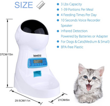 Load image into Gallery viewer, Automatic Pet Feeder with Camera