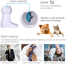 Load image into Gallery viewer, Automatic Pet Feeder with Camera