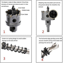 Load image into Gallery viewer, Hole Saw Cutter Drill Bit Set (12Pcs Set)
